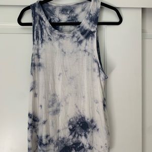 american eagle brand soft and sexy tye dye tank top